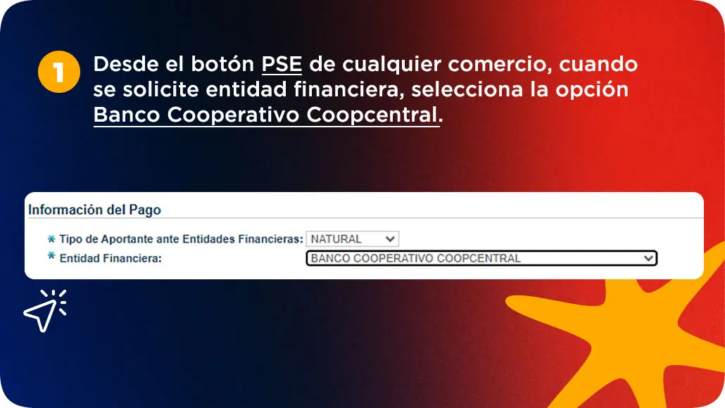 Paso 1 - pagos PSE