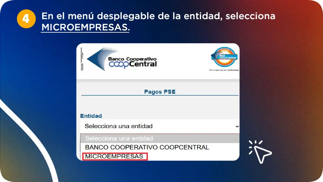 Paso 4 - pagos PSE